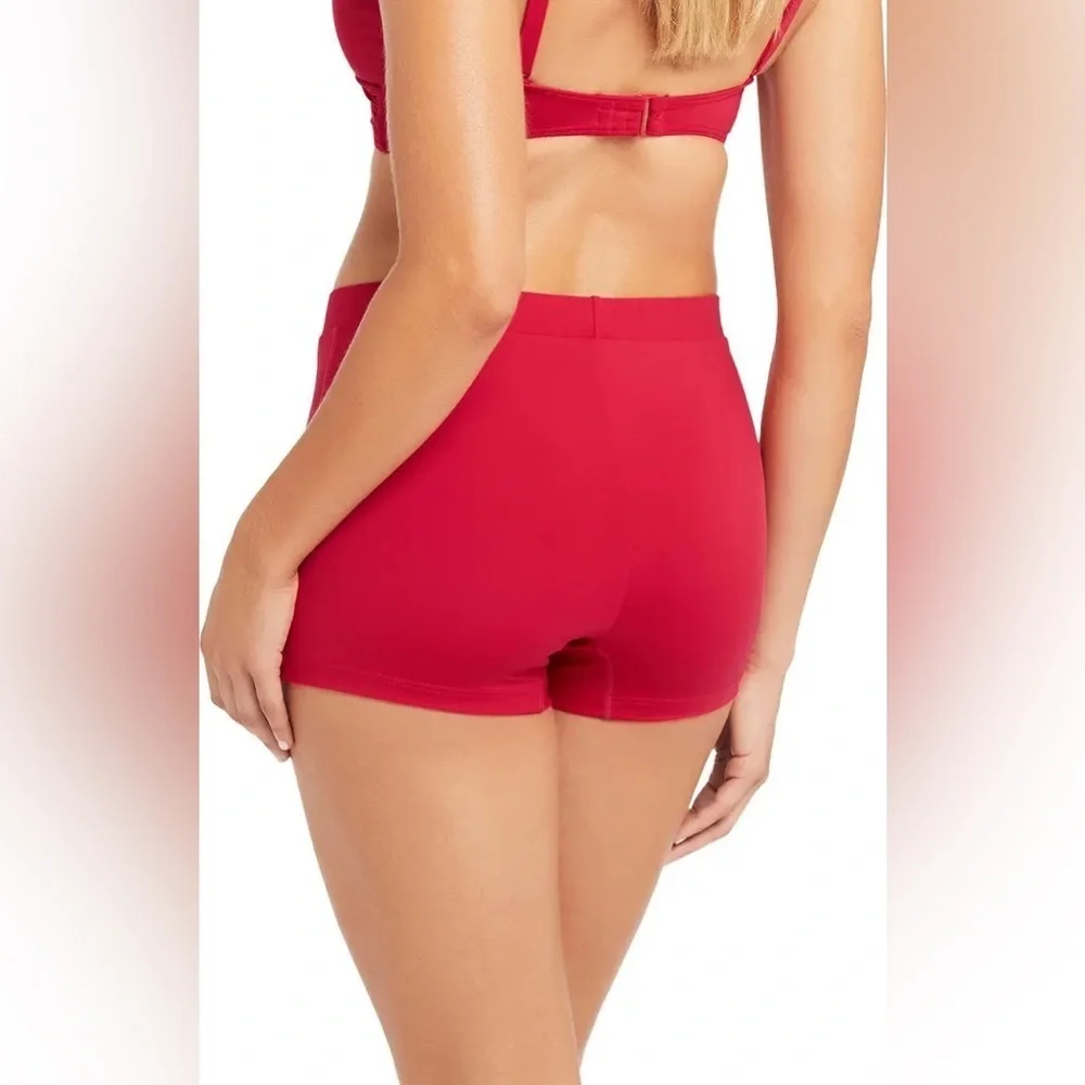 Sea Level The Katie Boyleg Swim Shorts Barbie Pink Bottoms